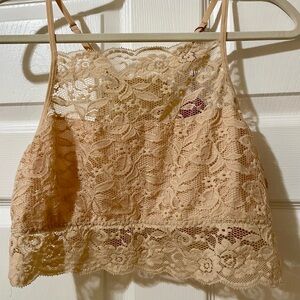 Lace Bralette in Cream